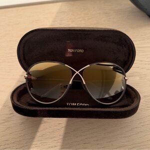 Tom Ford Aviator Oversized Sunglasses